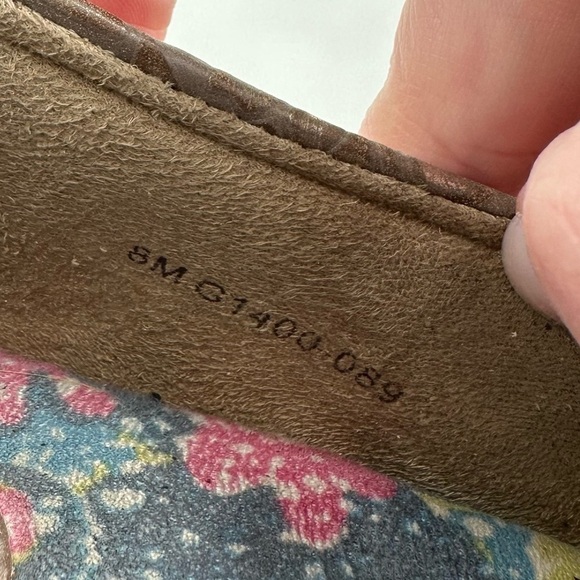 Greys Anatomy soft walk Meredith closed back clogs 8 brown oil slip resistant - Picture 13 of 14